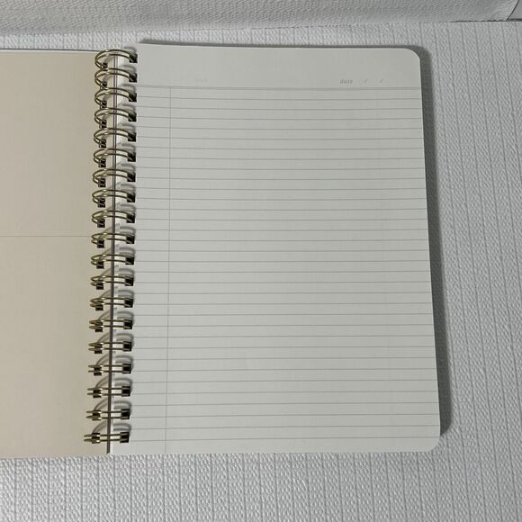 Fringe LEAF Hardcover Spiral Notebook Daily Journal 192 Pages Green Gold Lined - Picture 11 of 16